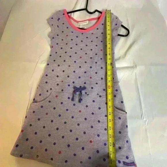 American Girl | Sparkle Purple Polka dot "Recess Ready" Tunic Dress | Size 10 - Picture 10 of 11
